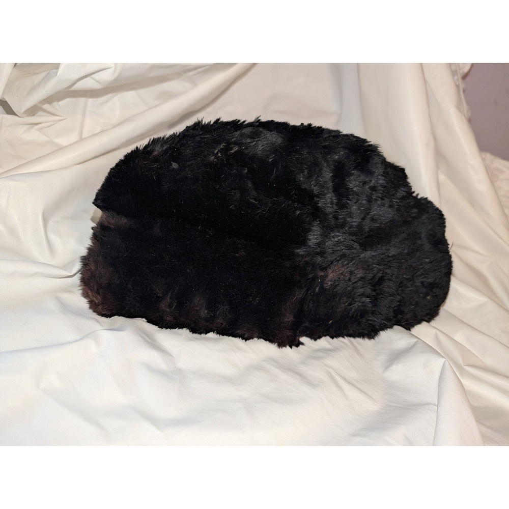 Vintage 1950's North King Dyed Mouton Lamb Fur Russian Cassack Trapper Hat